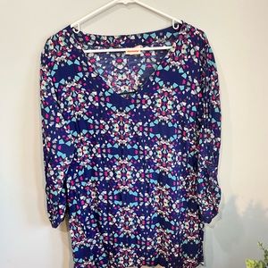 Colorful Business Casual Blouse